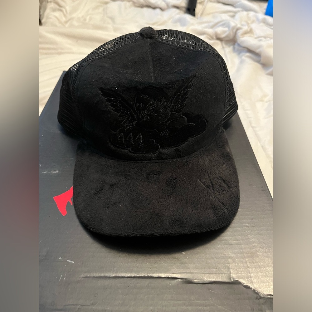 444 embroided custom hat